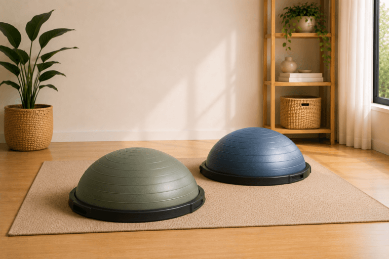 Las mejores plataformas Bosu para entrenar en casa