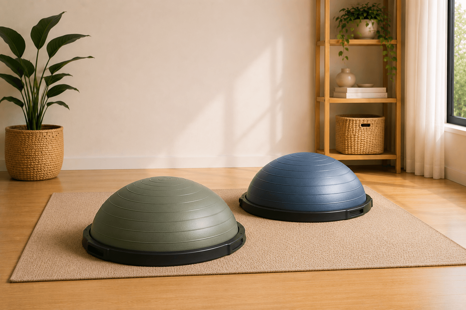 Las mejores plataformas Bosu para entrenar en casa