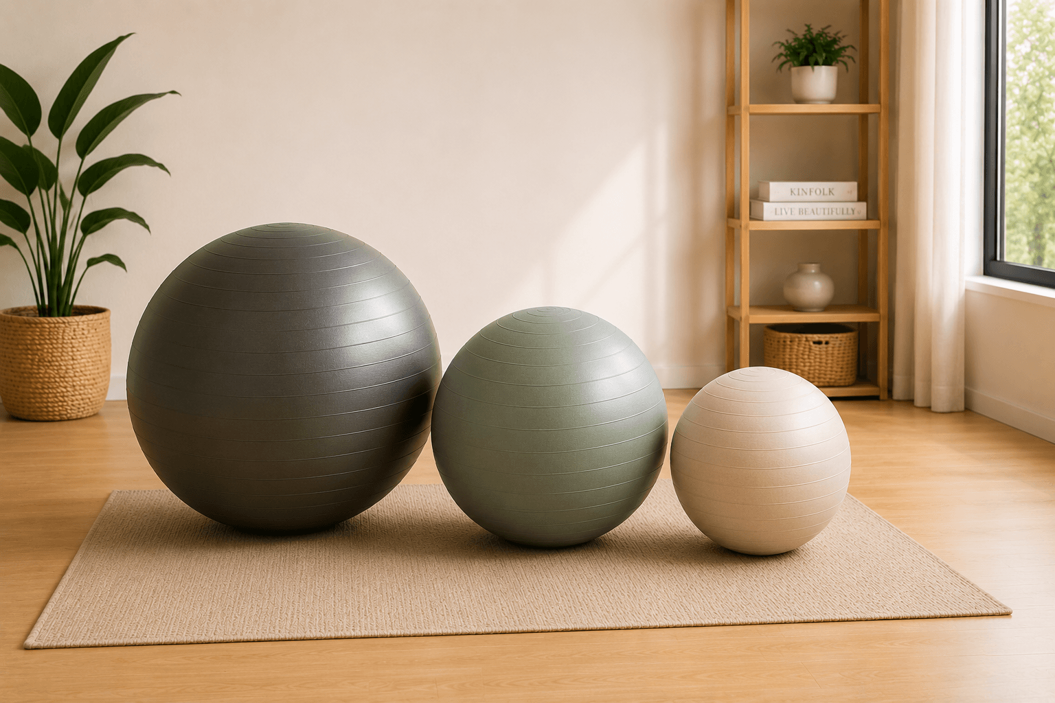 Las mejores fitball para entrenar en casa