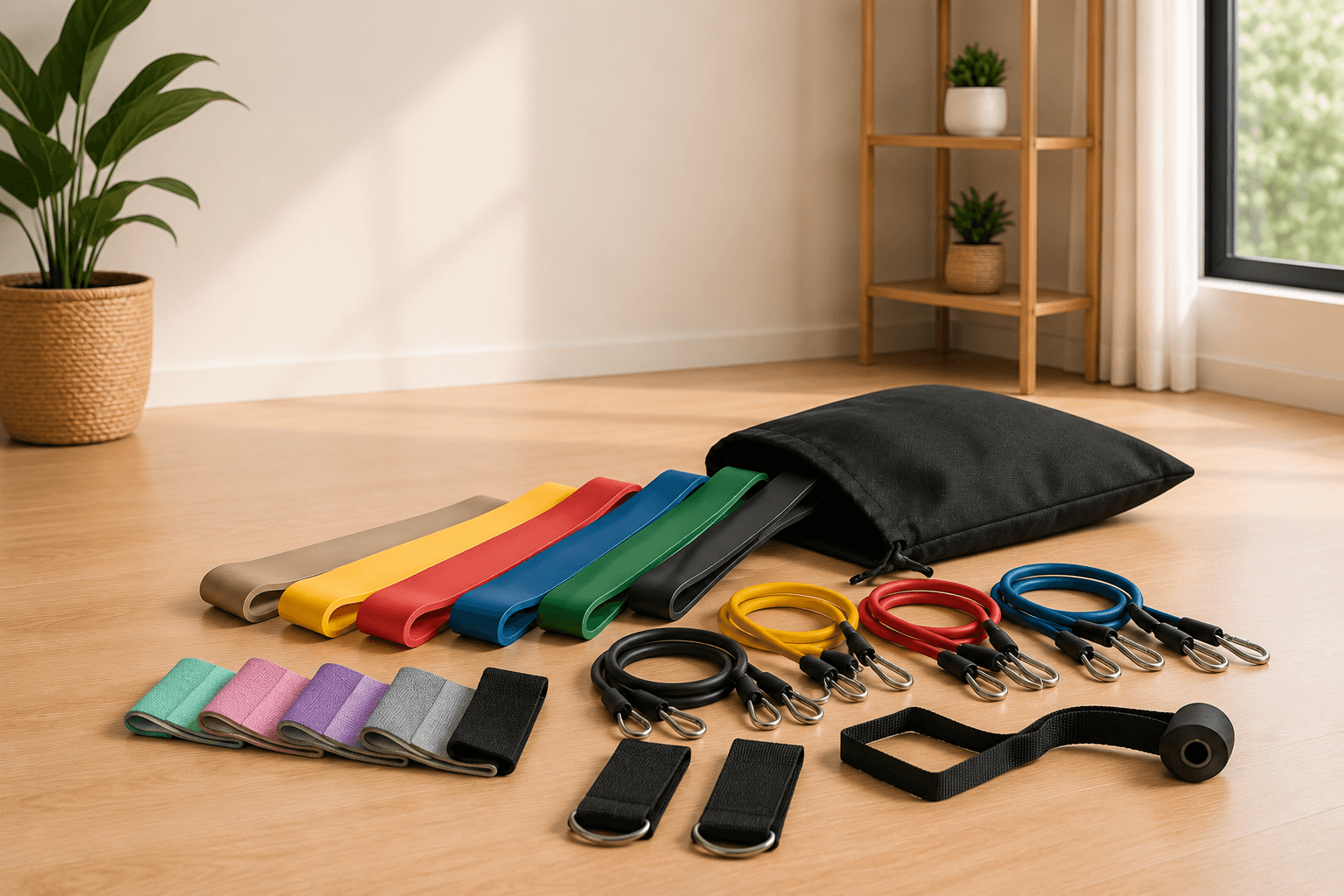 Las mejores bandas elásticas para entrenar en casa