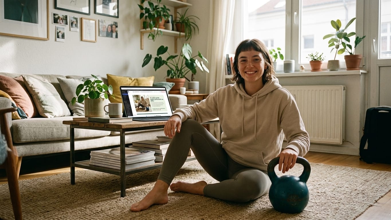 ¿Una kettlebell puede ser suficiente para entrenar en casa?