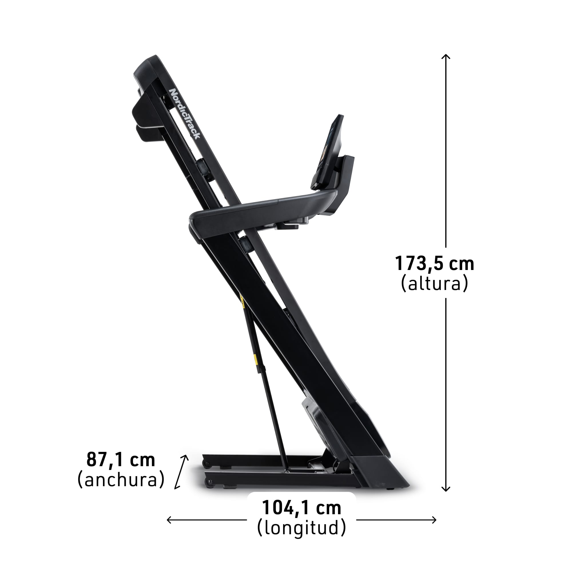 NordicTrack T Series 10 plegable y dimensiones